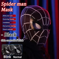 SpiderVision Luxe Mask: Spider-Man Mask with Moving Eyes