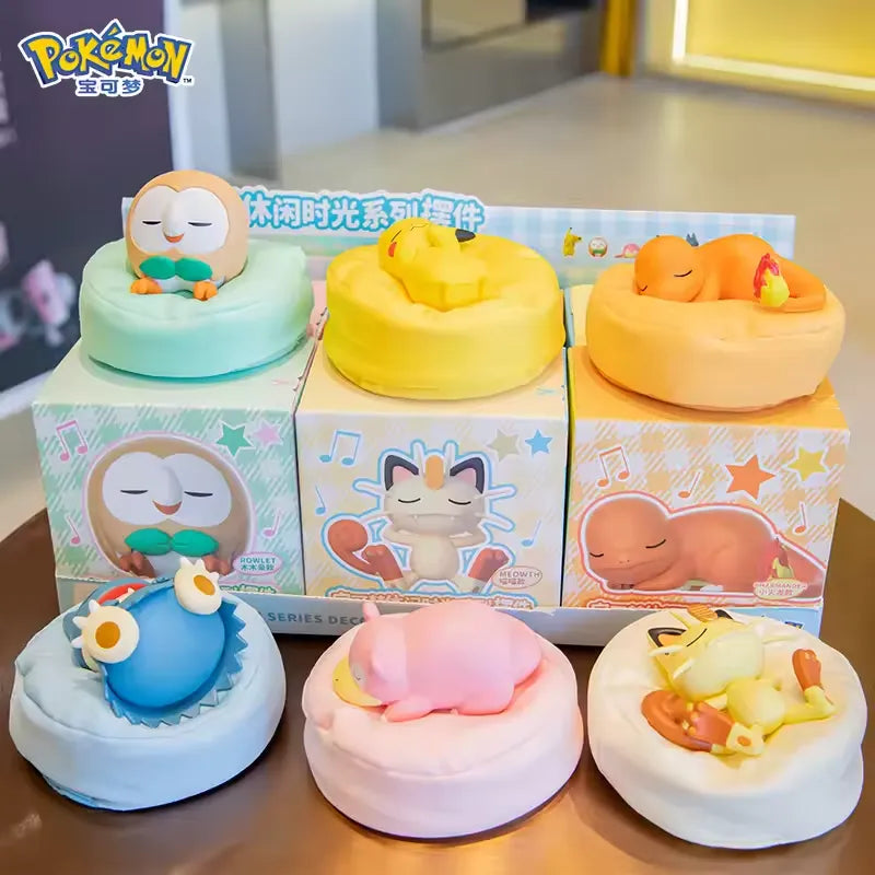 Genuine Pokemon Leisure Time Series Figurines