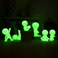 Smiski Yoga Series Glow in the Dark Figurines
