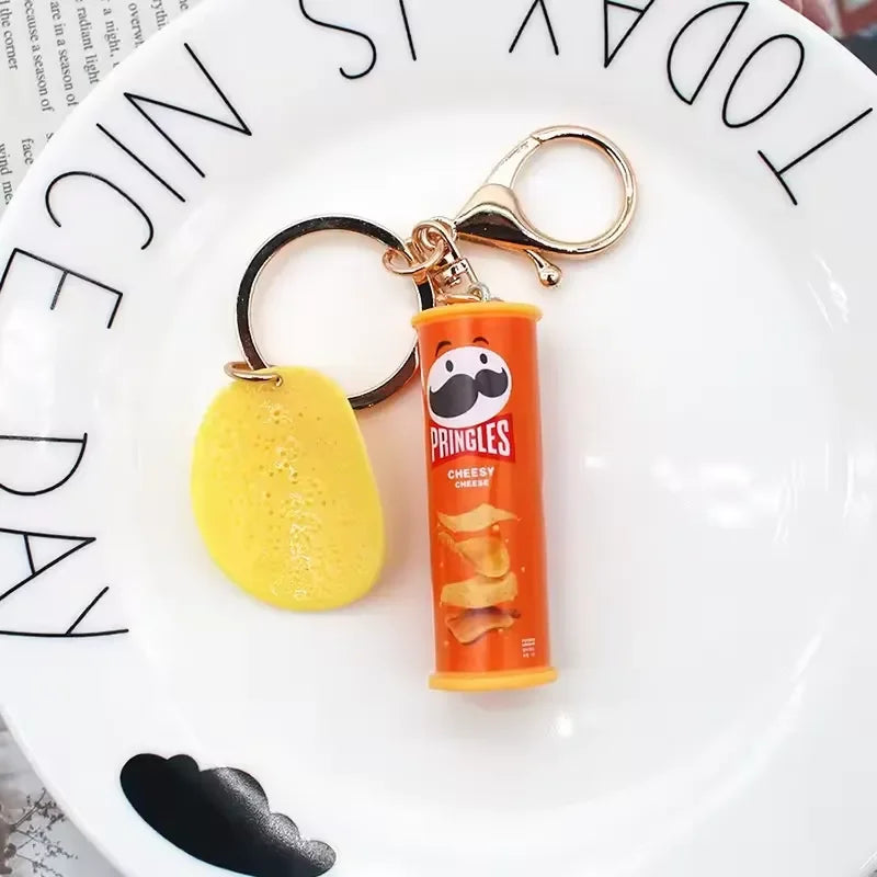 Pringles Crunch Box Keychain