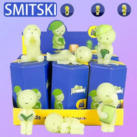 Smiski Bedroom Series Glow In The Dark Figurines