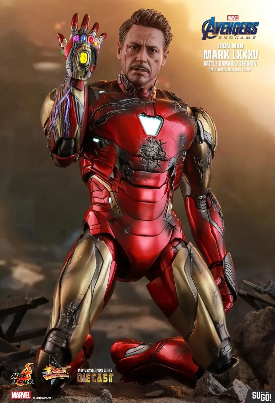 Hot Toys Iron Man Mark LXXXV Battle Damaged Figure