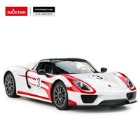 Rastar 1:14 Porsche 918 Spyder Weissach RC Car