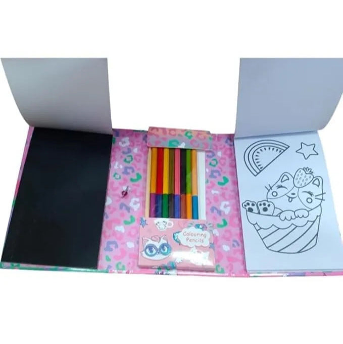 Purrasic Palette Colouring Book Set