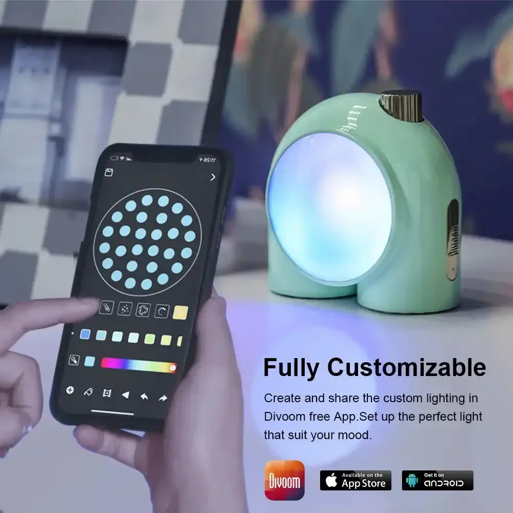 Lampe d'ambiance RGB Divoom Planet-9 