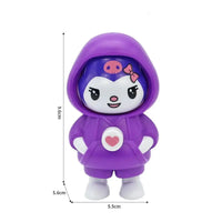 Kuromi & My Melody Mood Swings Keychain