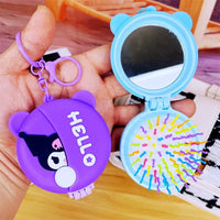 Sanrio Elite Comb & Mirror Keychain
