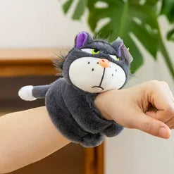 Lucifer Cat Plush Slap-on Bracelet (12 cm)