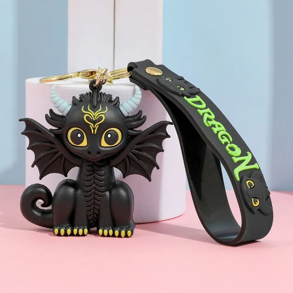Toothless & Light Fury Elite Dragon Keychains