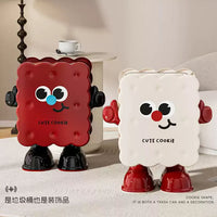 Kawaii Cookie Premium Living Room Trash Can