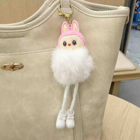Labubu Long-Legged Plush Keychain