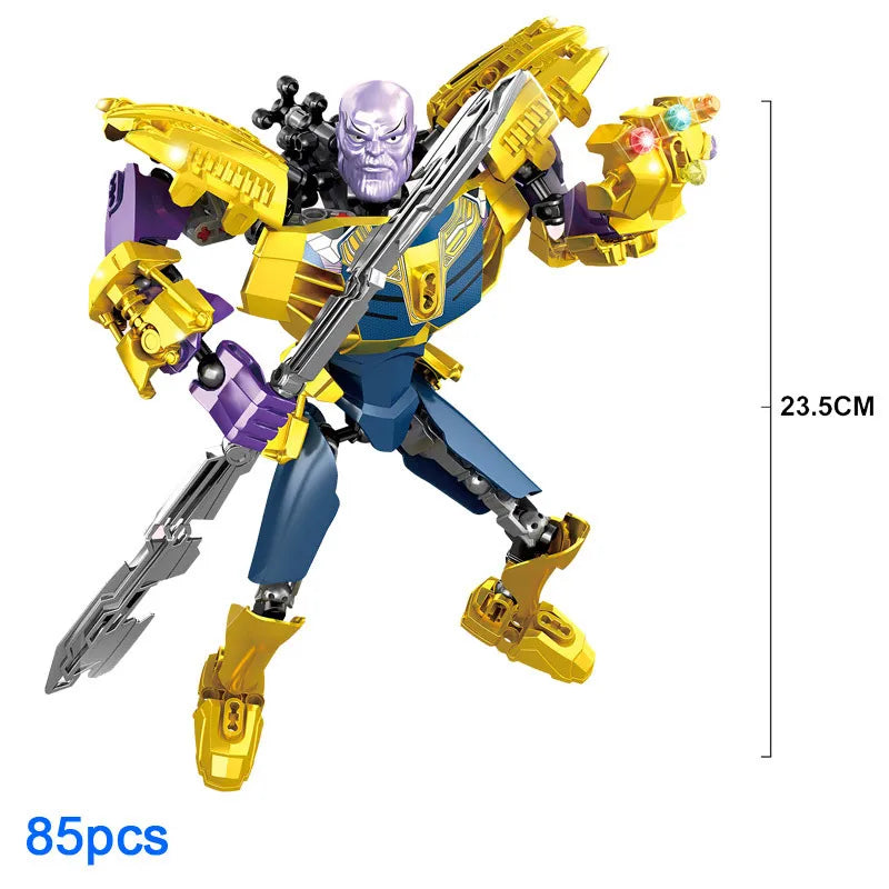 KSZ Superheroes Armor Mech Building Blocks