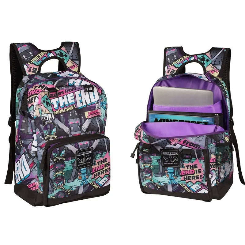 Minecraft Ender Dragon 3-Piece Backpack Set