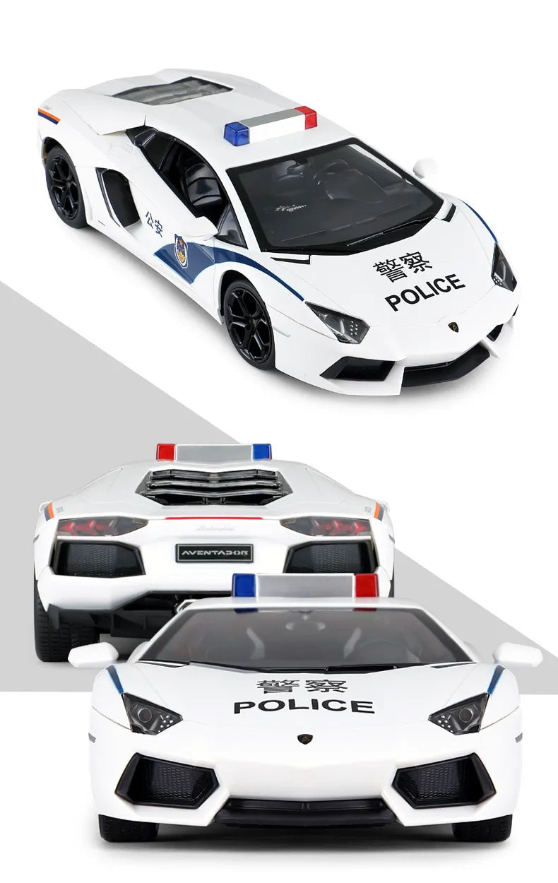 Rastar 1:14 Lamborghini Gallardo Police Edition RC Car
