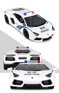 Rastar 1:14 Lamborghini Gallardo Police Edition RC Car