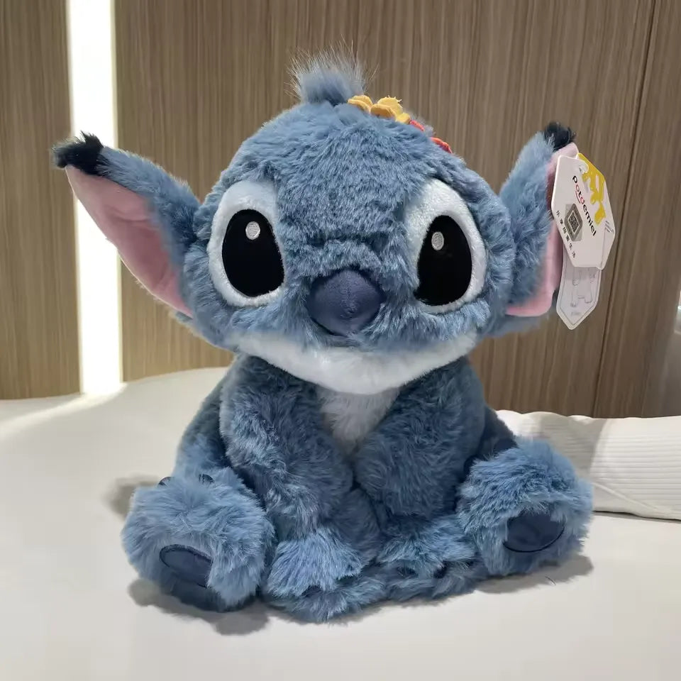 Stitch Floral Cuddle Plush