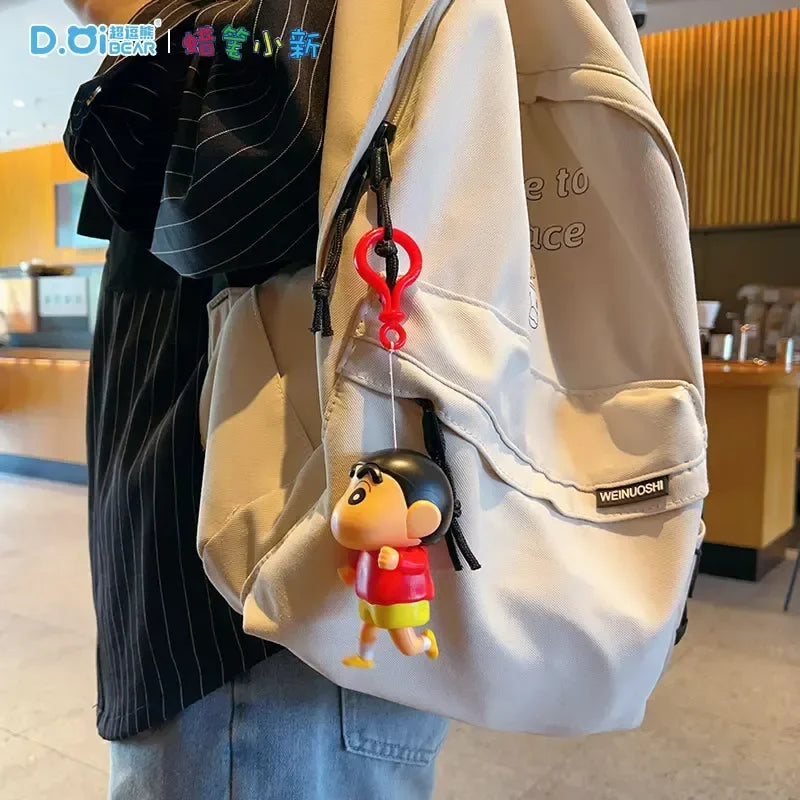 Shinichan Race-Ready Pull String Keychain