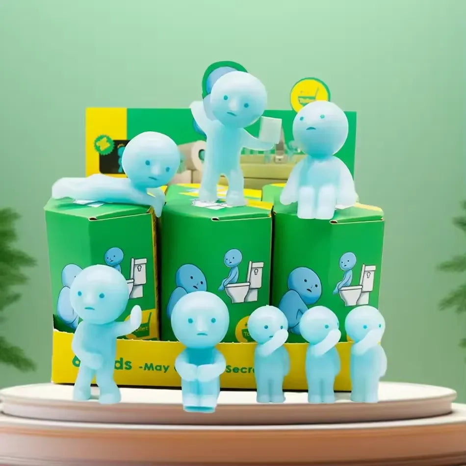 Smiski Toilet Series Luminous Figurines
