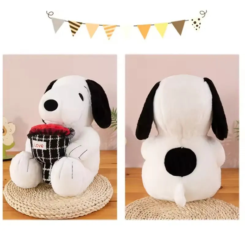 Snoopy Eternal Rose Bouquet Plush Toy (55 cm)