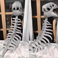 Wearable Dino-Bone Plushie