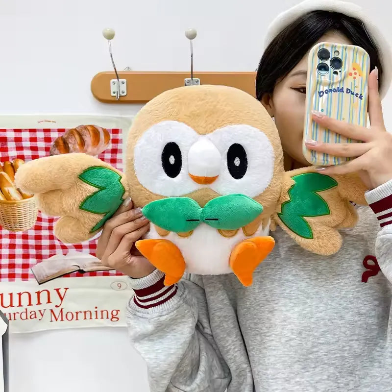 Rowlet Flight-Ready Premium Plushie (30 cm)