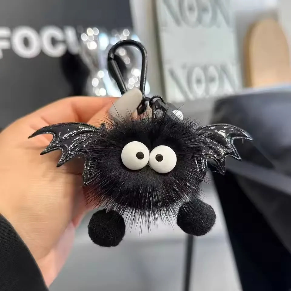 Night Soot Bat Plush Keychain