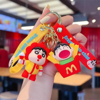 Shinichan Snack Time Keychain