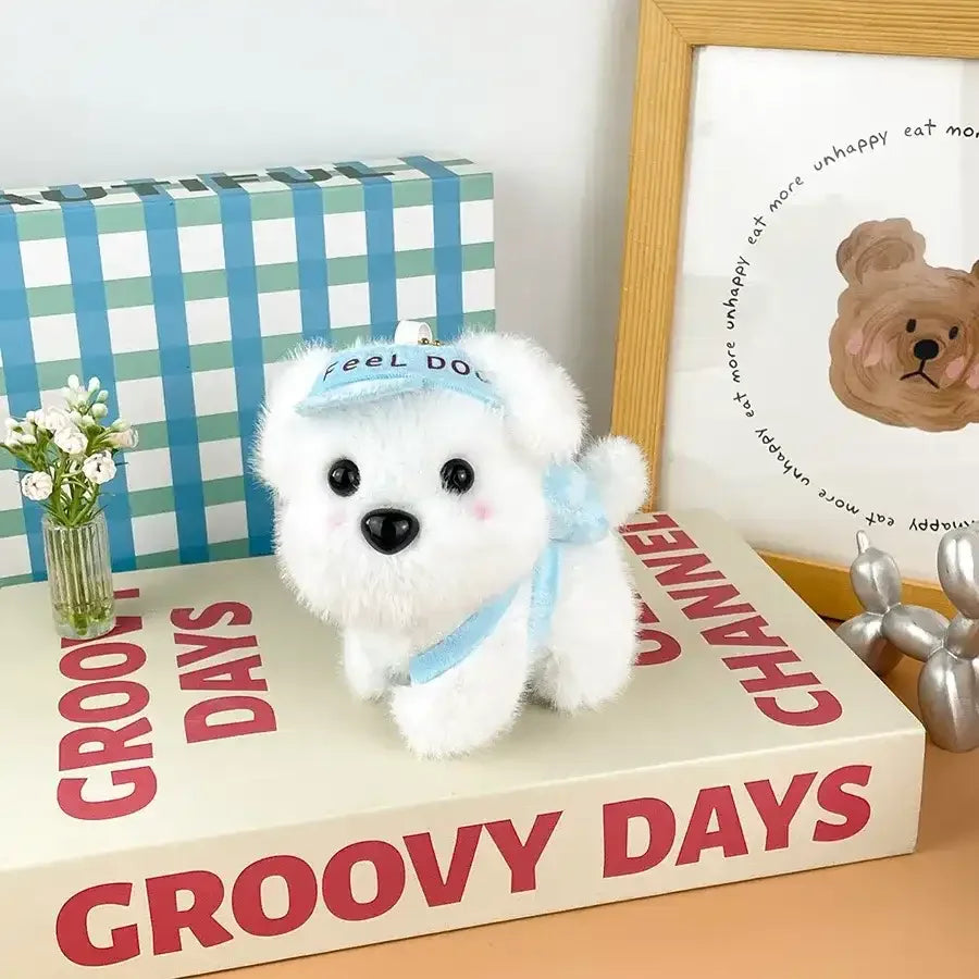 Feel Dog Paws-itive Plush Keychain