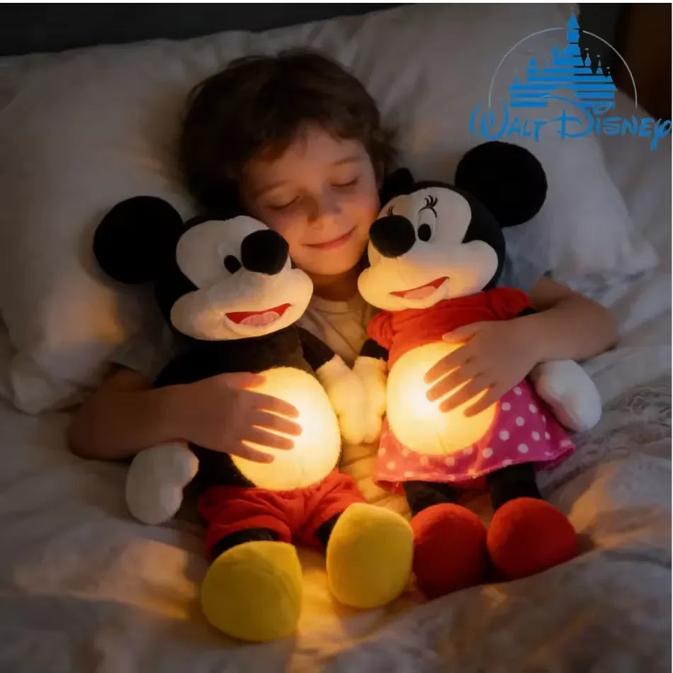 Mickey & Minnie Breathing Musical Plush