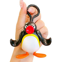 Pingu Waddle Wiggle Pull String Keychain