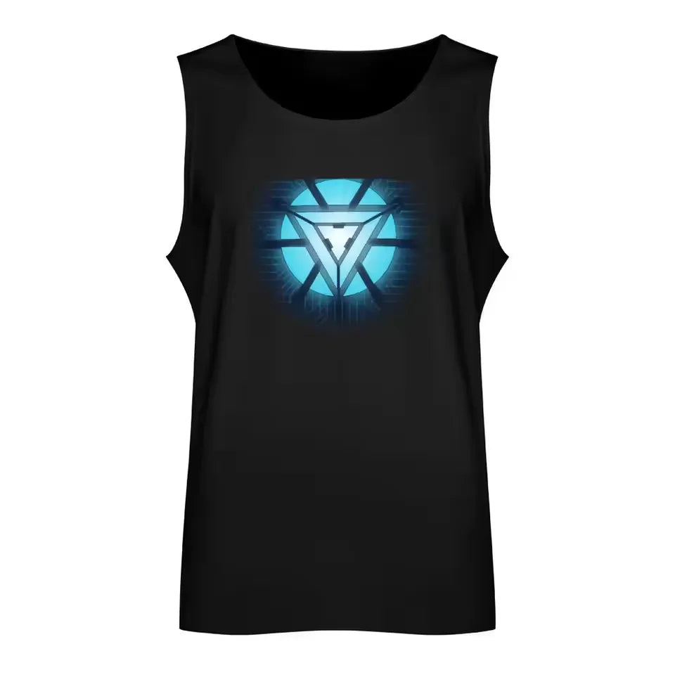 Iron Man Arc Reactor Glow-In-The-Dark Tank Top