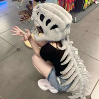 Wearable Dino-Bone Plushie