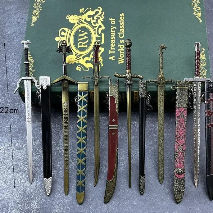 GoT Metal Sword Keychains