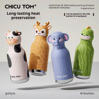 Chicu Tom Animal Safari Insulated Water Bottle (480 ml)