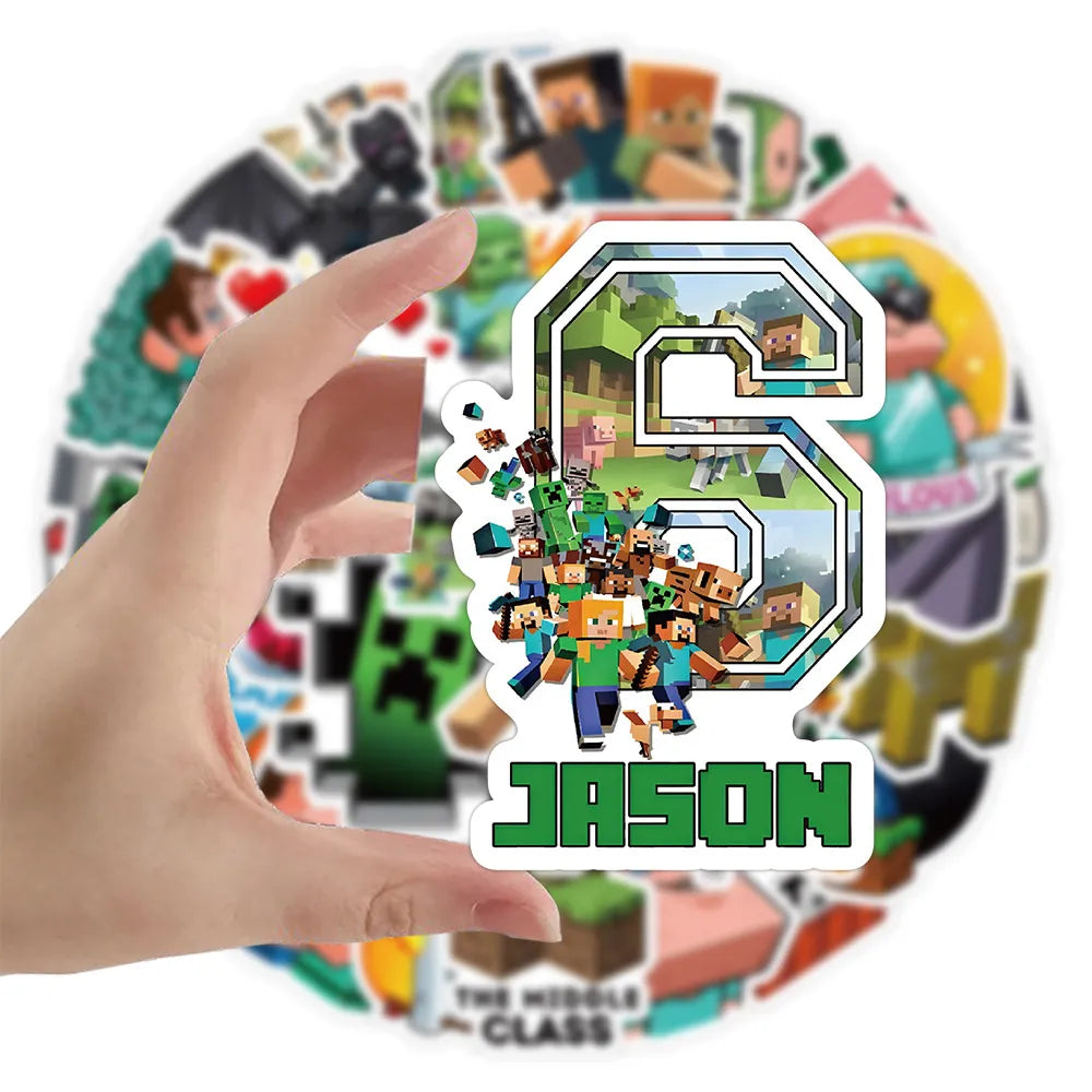 Minecraft Premium Vinyl Sticker Pack (50 Pcs)