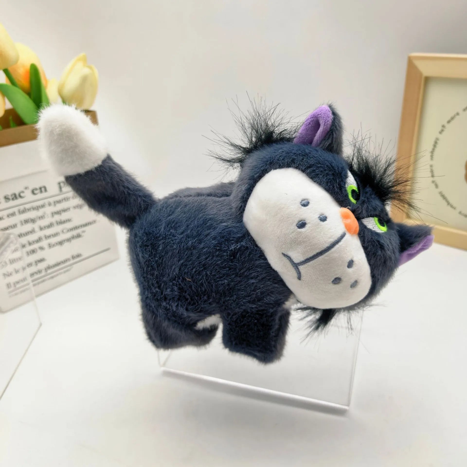 Lucifer Cat Plush Slap-on Bracelet (12 cm)