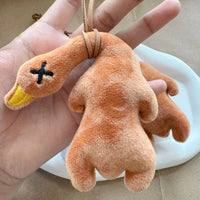 Roast Duck Zen Plush Keychain