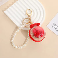Bloom For Eternity Rose Keychain