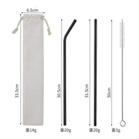 Vibrant Metal Straw Set for Stanley Cup (Pack of 2)