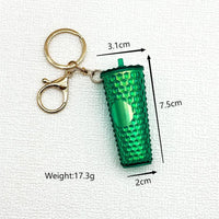 StarBX Glitter Glow Tumbler Keychain