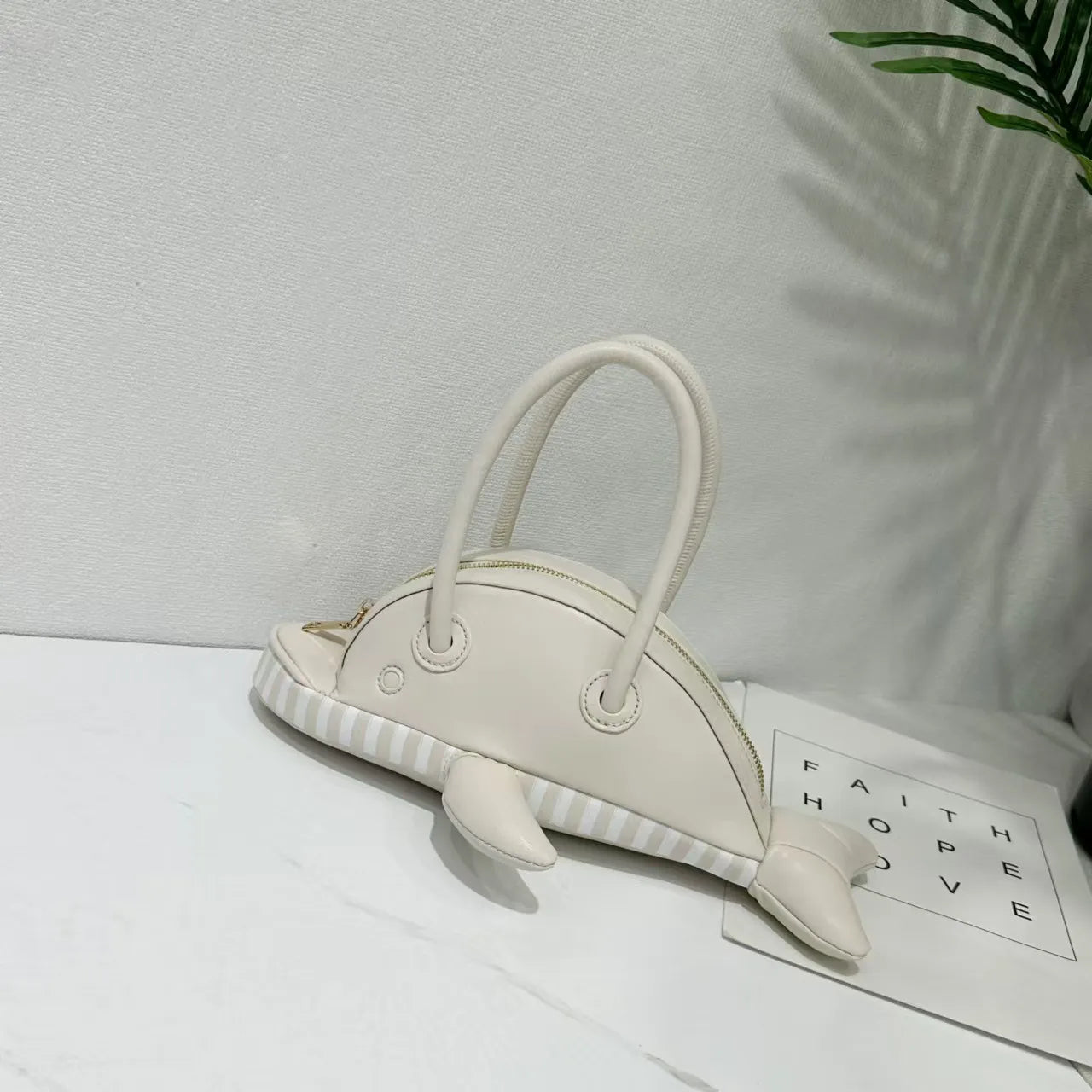 Aquatica Dolphin Premium Whimsical Handbag