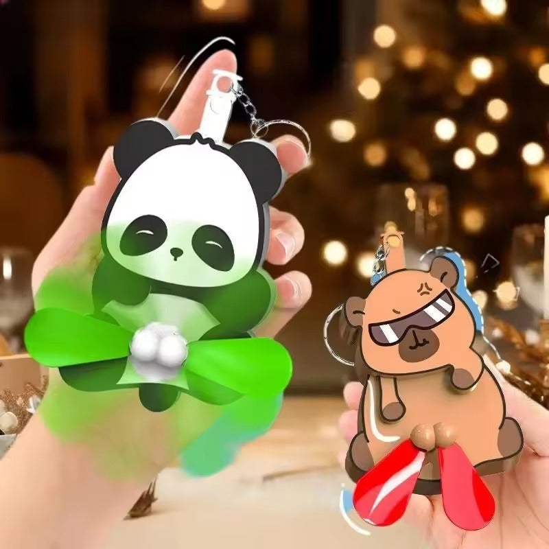 Scratchy Critters Breezy Buddy Keychain