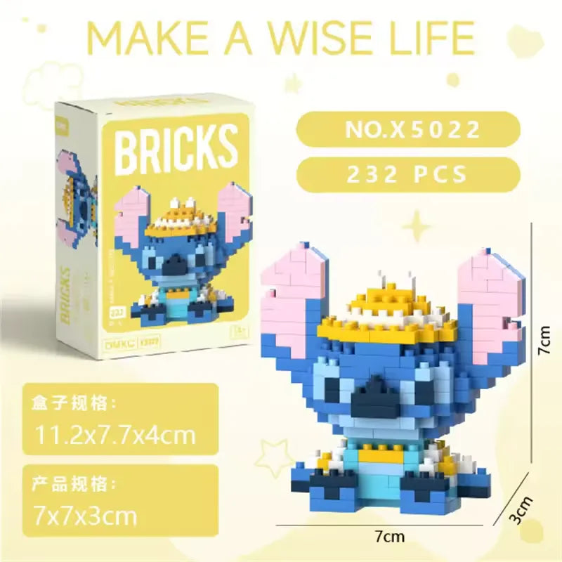 Bricks Stitch & Angel Micro Building Blocks