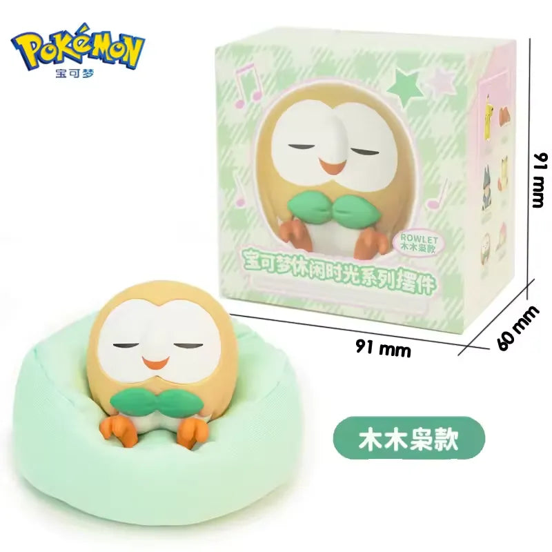 Genuine Pokemon Leisure Time Series Figurines