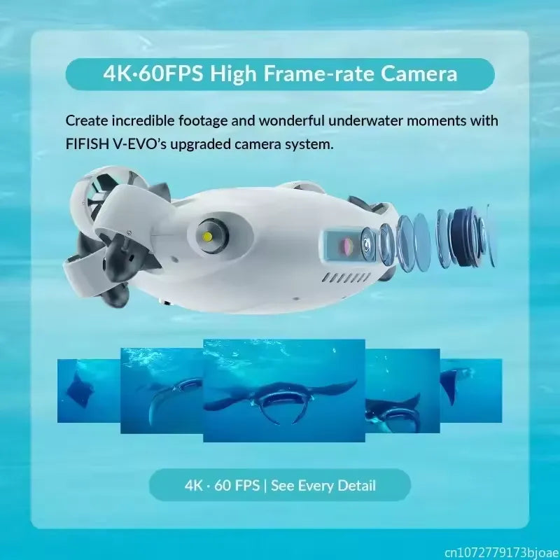 QYSEA FIFISH Omnidirectional Underwater Robot