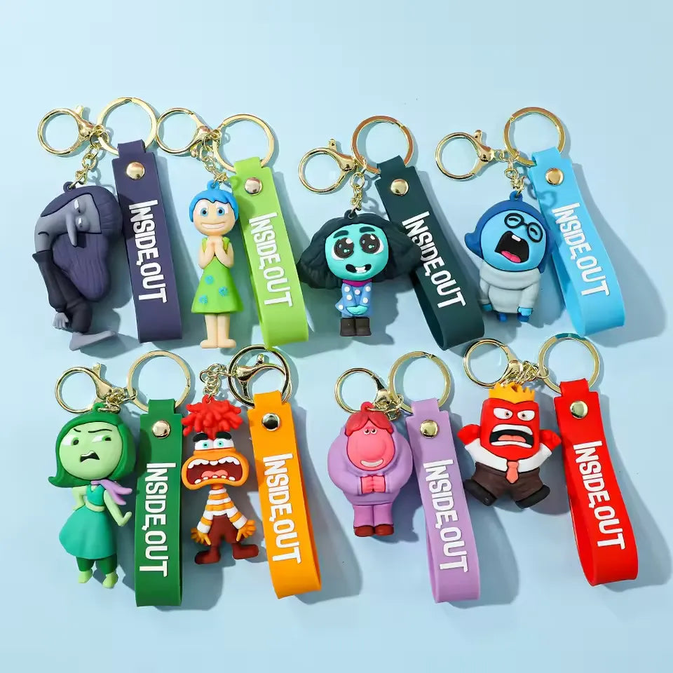 Inside Out Headquarter Hues Keychain