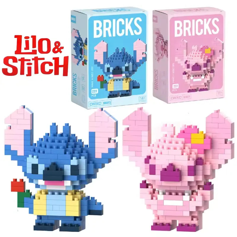 Bricks Stitch & Angel Micro Building Blocks