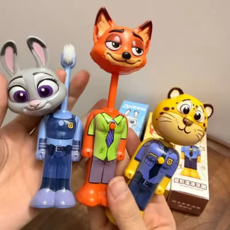 Zootopia Pop-Up Soft-Bristle Stand-Up Toothbrush