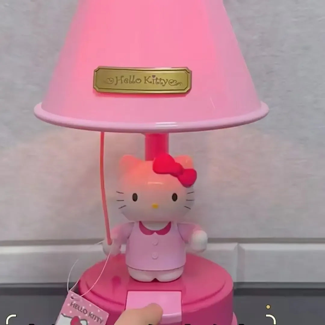 Hello KT Medieval Rosy Pink Lamp