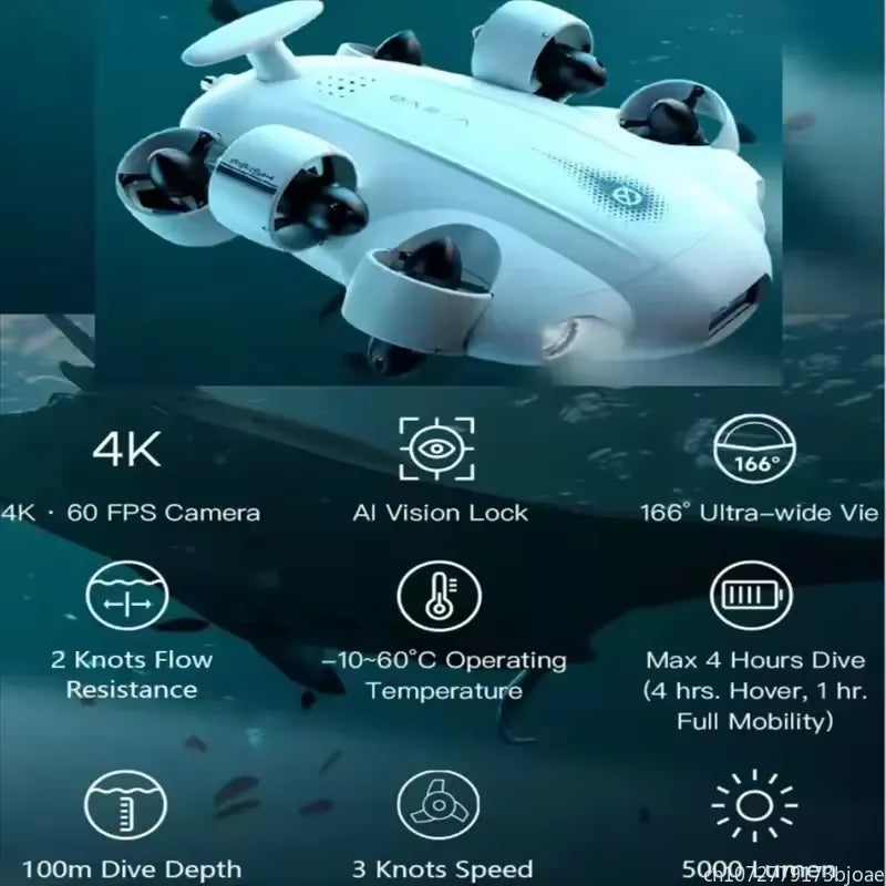 QYSEA FIFISH Omnidirectional Underwater Robot